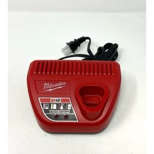 Battery Charger For Milwaukee‎ OEM 48-59-2401 M12 Lithium Ion 12V -LED Indicator